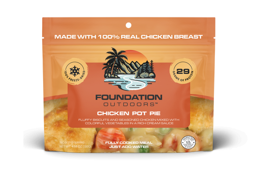 FOUNDATION Outdoors Chicken Pot Pie Meal