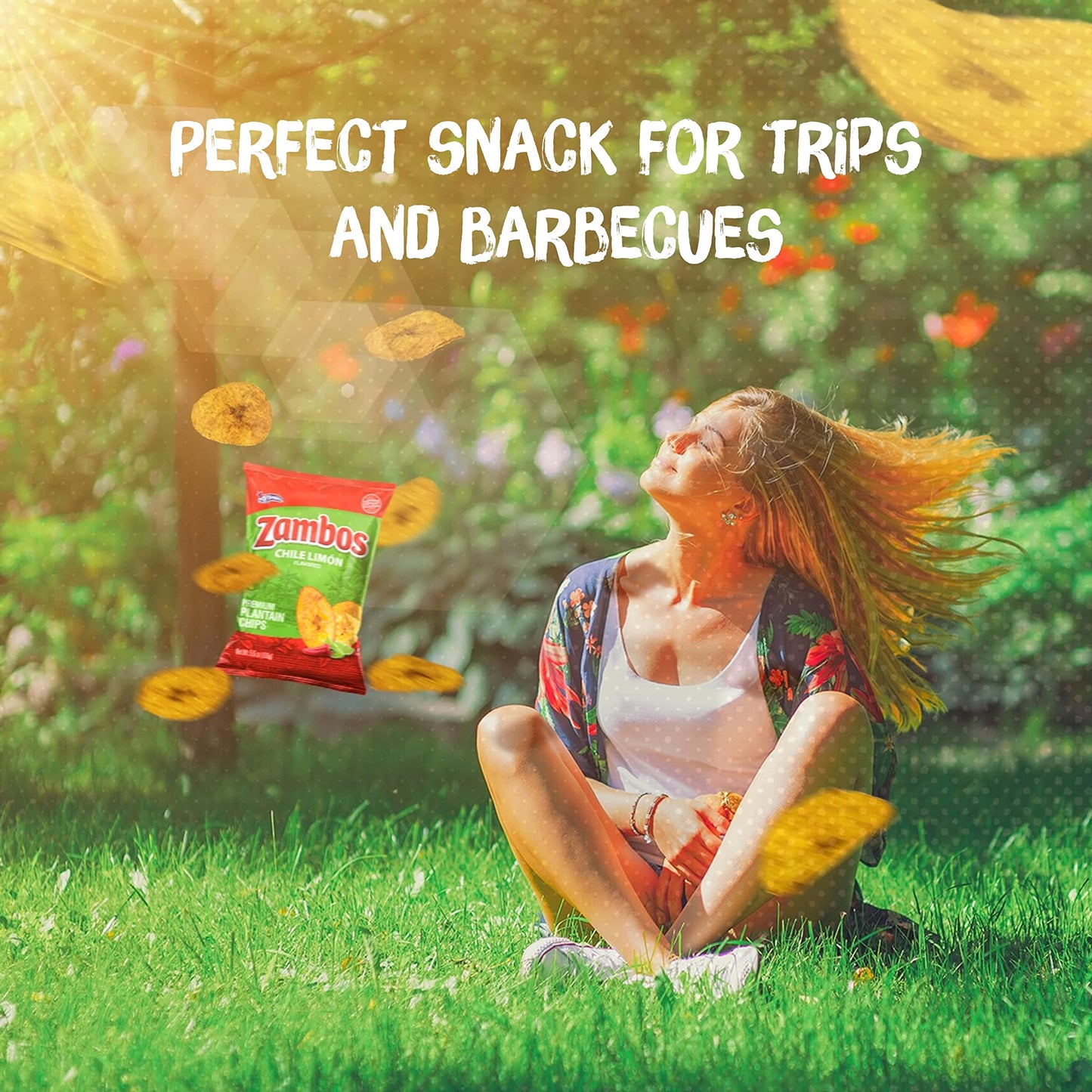 Viral TikTok Zambos Plantain Chips - Chile Limón, Original & Salsa Verde | Premium Central American Snack (5.29 oz)