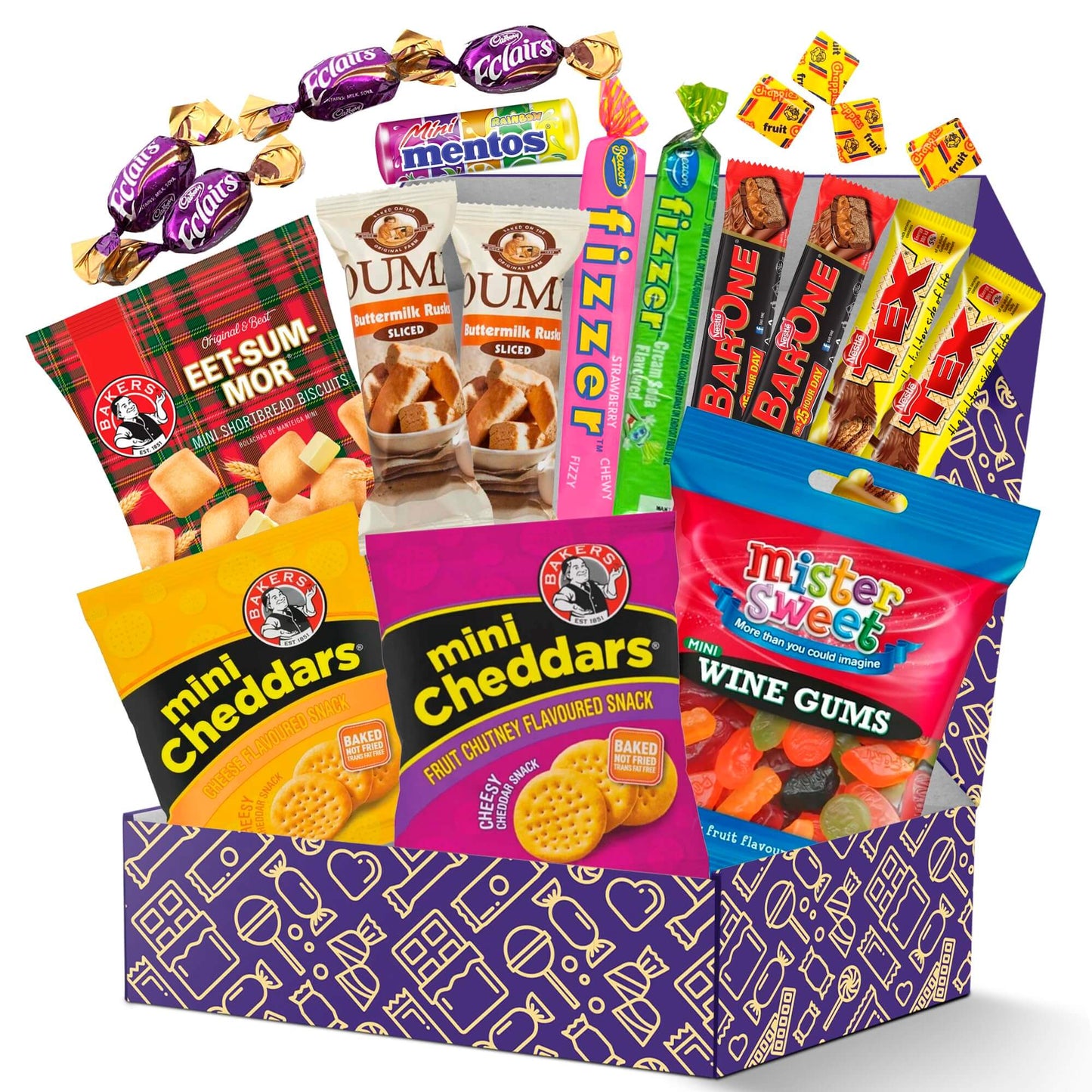 Premium South African Snack Box - 36 Authentic Treats & Confectionery