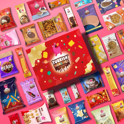 TikTok Viral Premium Turkish Snack Box - 12 Authentic Treats