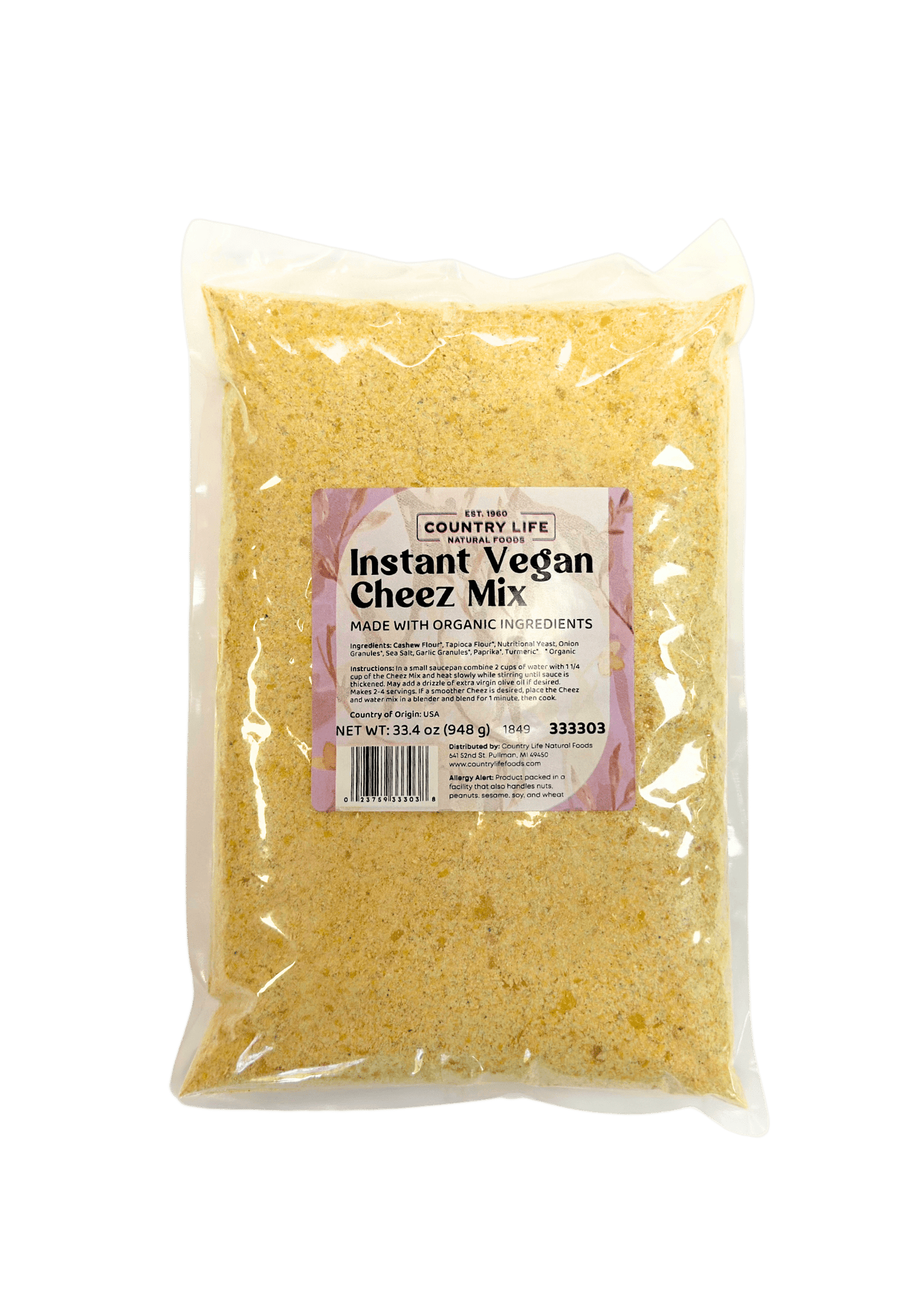 Cheez Mix, Vegan, Instant