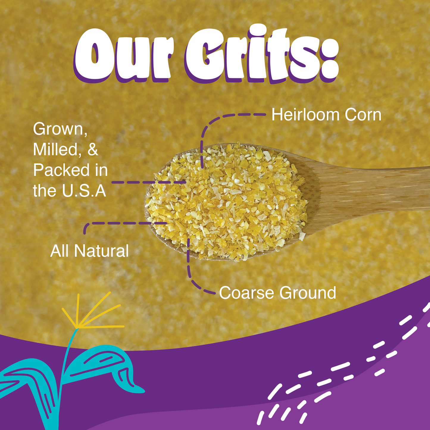 Western Heirloom Yellow Corn Grits