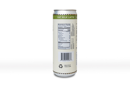 Cold Brew Oat Latte | Choose Your Caffeine Level | Rich & Creamy 12-Pack