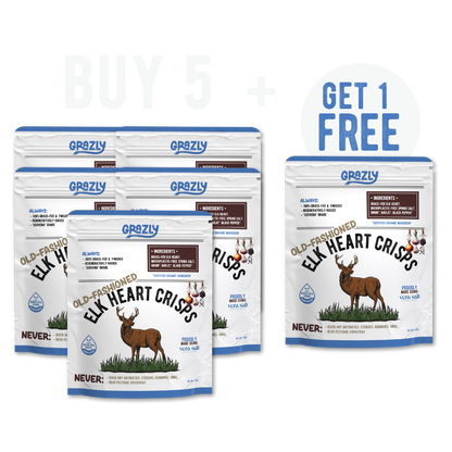 Elk Heart Crisps - 100% Grass-Fed/Finished