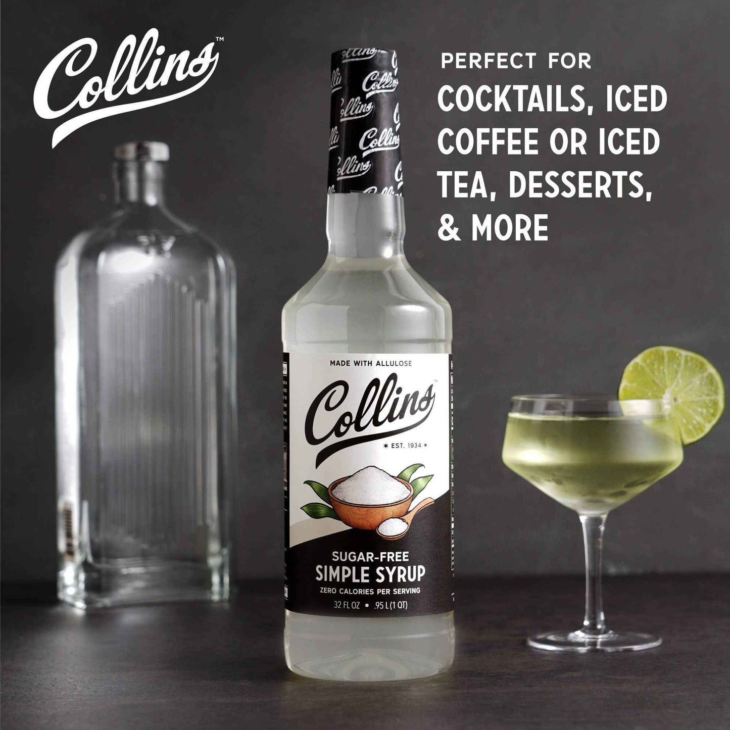 Sugar Free Simple Syrup 32 oz