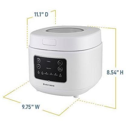 West Bend 12-Cup Multifunction Rice & Grain Cooker