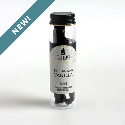 Curio Gourmet Sri Lankan Vanilla - 6 Pack Case