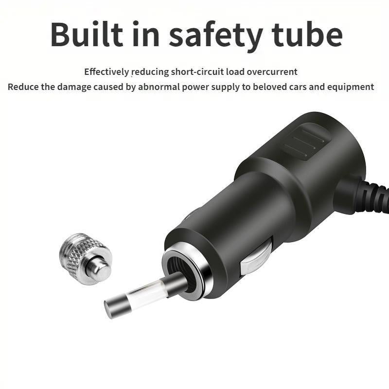 120W Car 4-Socket Adapter with PD Fast Charge,Qc3.0 & PD 3 Charging Ports, Super Fastcharger Adapter for 12V/24V Vehicles