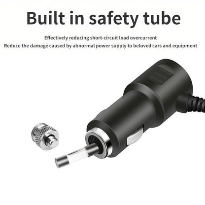 120W Car 4-Socket Adapter with PD Fast Charge,Qc3.0 & PD 3 Charging Ports, Super Fastcharger Adapter for 12V/24V Vehicles