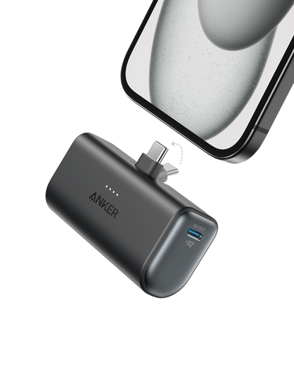 Anker Nano Power Bank (22.5W, Built-In USB-C Connector)