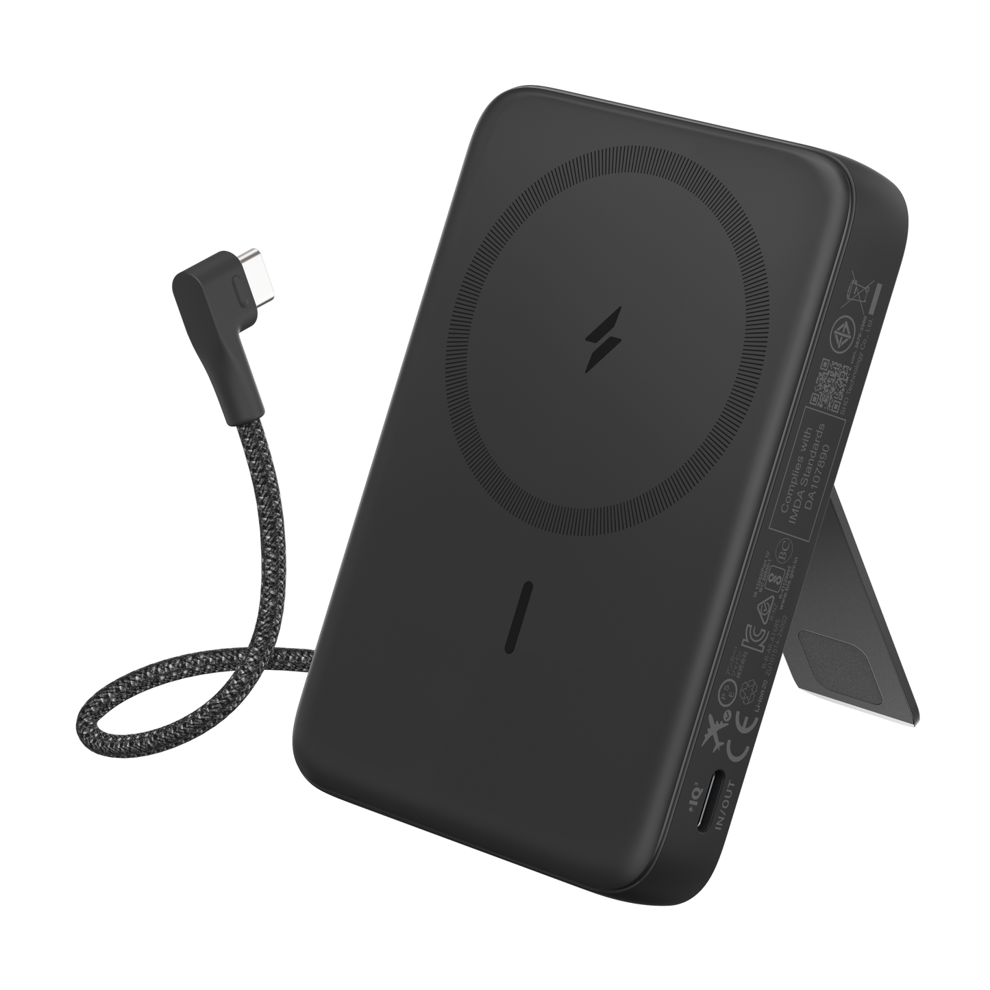 Anker Zolo Magnetic Power Bank (10K, 30W, Built-in USB-C Cable)