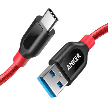 Anker <b>Powerline+</b> USB C to USB 3.0 Cable (3 ft, 6 ft)