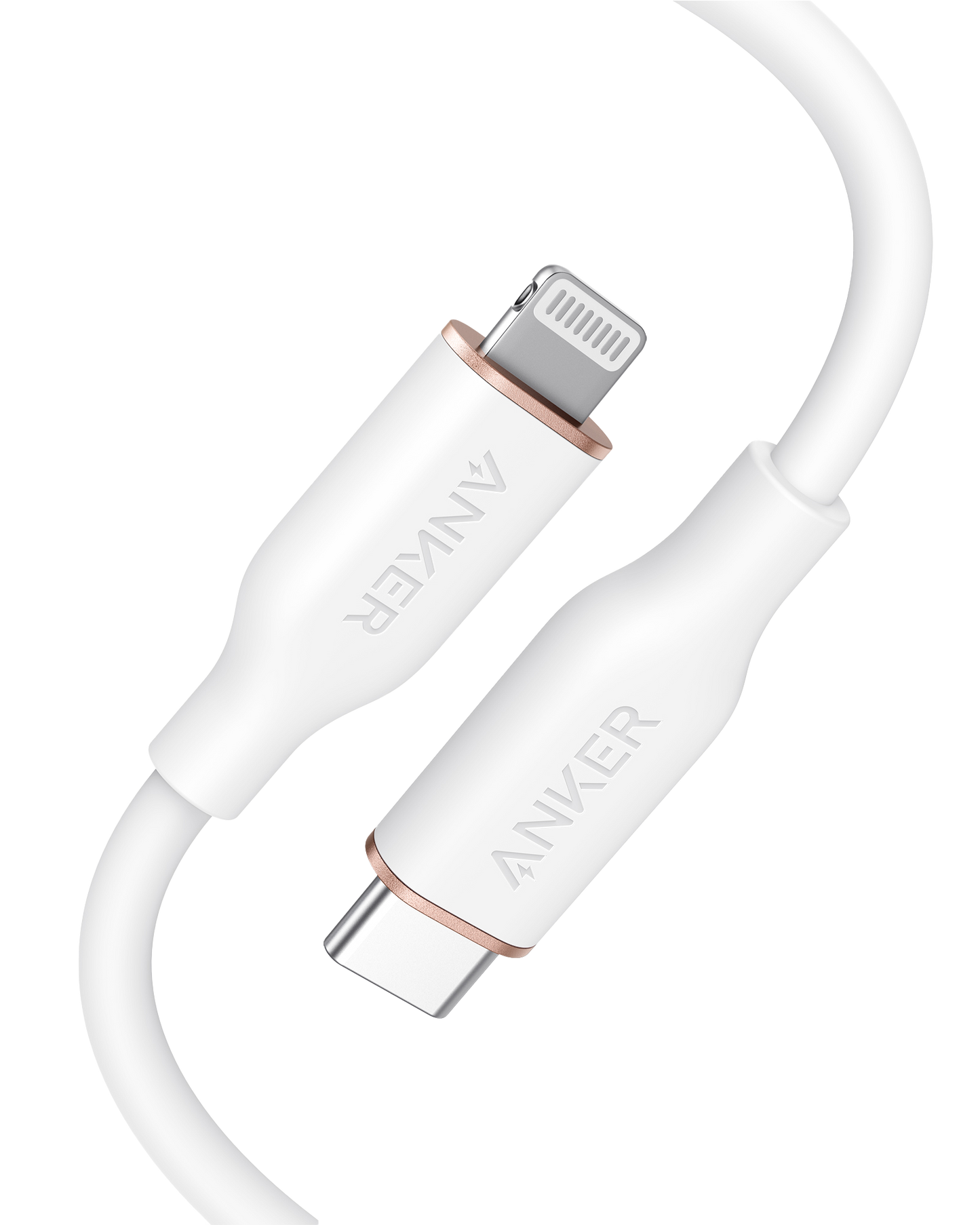 Anker <b>641</b> USB-C to Lightning Cable (Flow, Silicone)