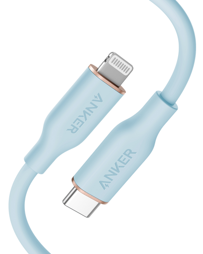 Anker <b>641</b> USB-C to Lightning Cable (Flow, Silicone)