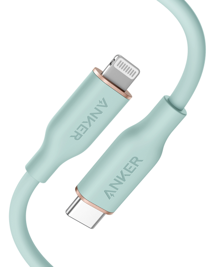 Anker <b>641</b> USB-C to Lightning Cable (Flow, Silicone)