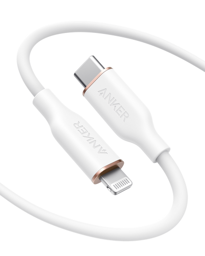 Anker <b>641</b> USB-C to Lightning Cable (Flow, Silicone)