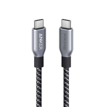 Anker Prime USB-C to USB-C Cable (240W, Upcycled-Braided)
