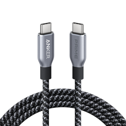 Anker Prime USB-C to USB-C Cable (240W, Upcycled-Braided)