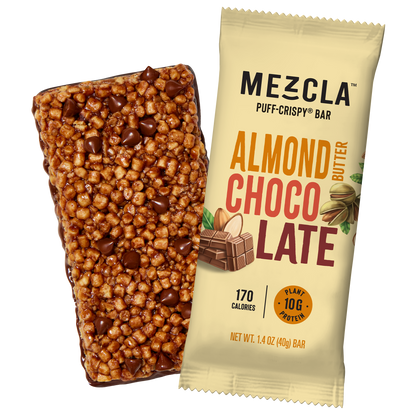 Mezcla Almond Butter Chocolate Bars - 12 bars x 1.4 oz case