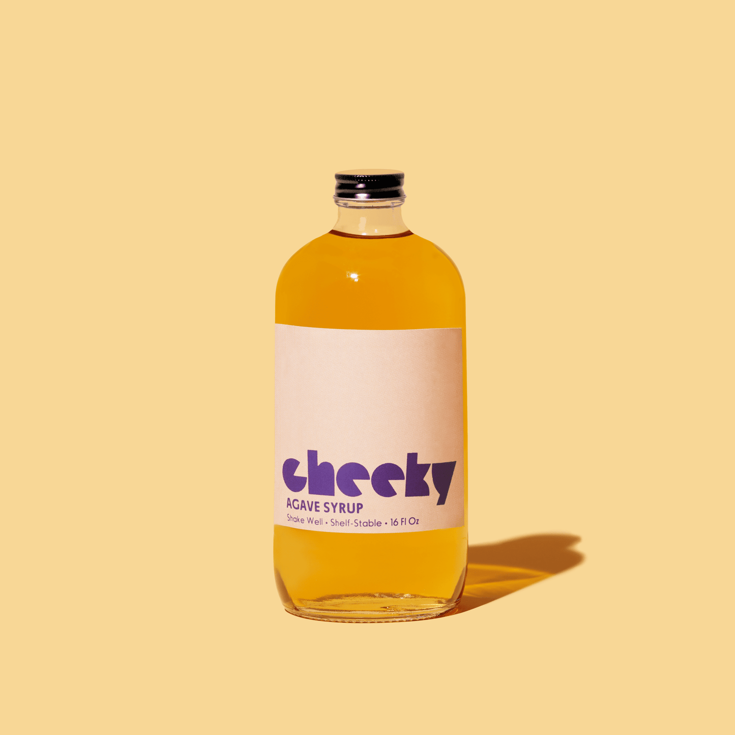 Cheeky Cocktails Agave Syrup Bottle