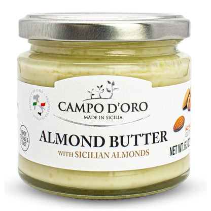 Campo D'Oro, Almond Butter Sweet Cream Spread 6.35 oz