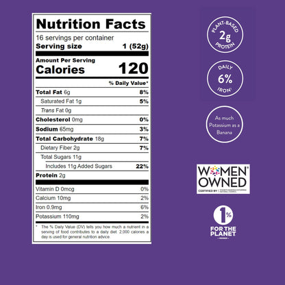 Bake Me Healthy Dark Chocolate Fudgy Brownie Plant-Based Baking Mix