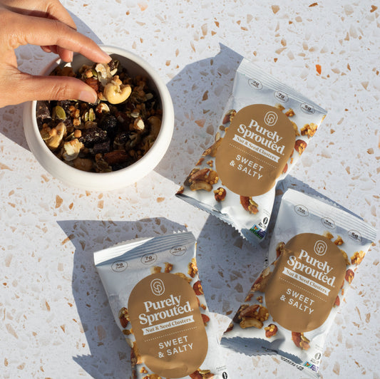 Sweet & Salty, Sprouted Snack Mix, Snack Pack, 8-Pack (1.2 Oz Each)