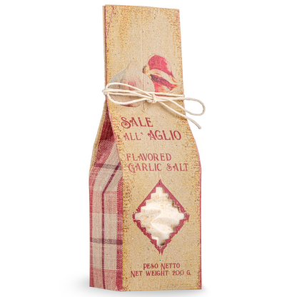 Artigiani dei Sapori, Sicilian Sea Salt with Garlic, 7oz (198g)