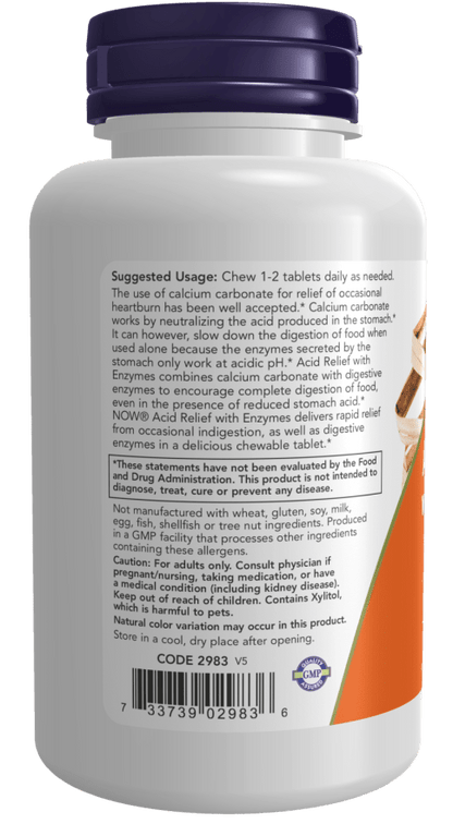 Acid Relief with Enzymes Chewables