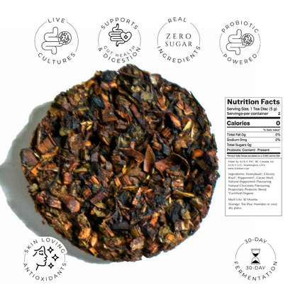 After Eight No. 65 | Loose Leaf Herbal Tea Disc