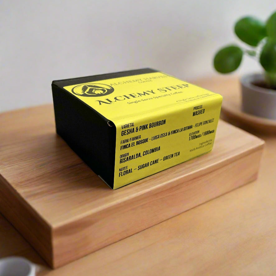 Alchemy Steep - Single-Serve Specialty Coffee (4-Pack)