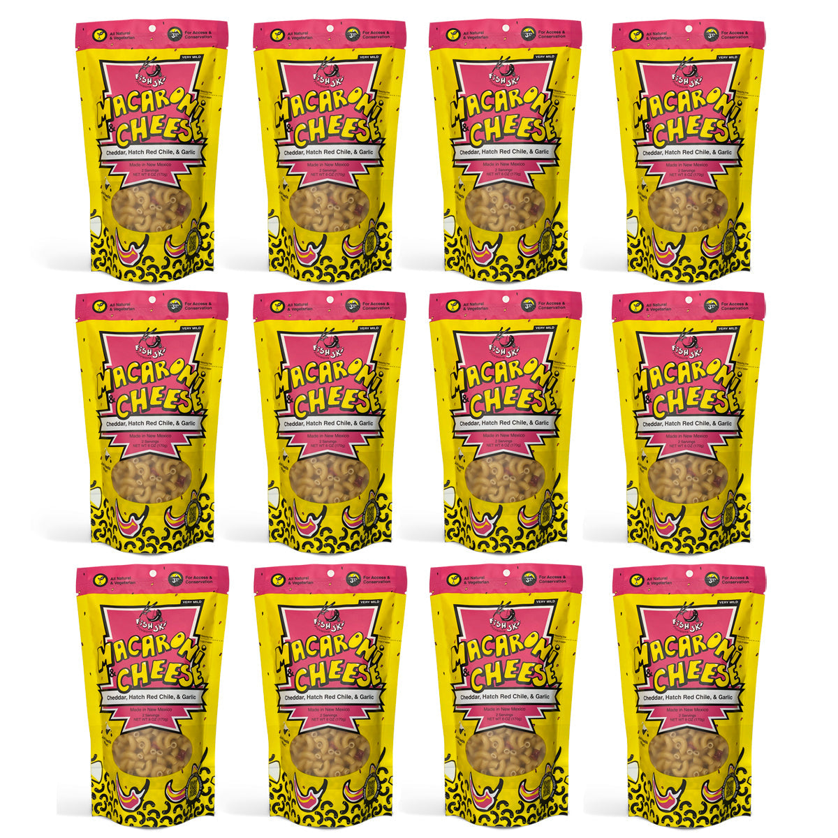 Hatch Red Chile, Garlic, Cheddar Mac and Cheese