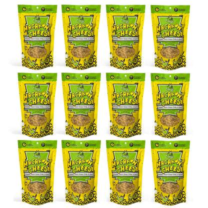 Hatch Green Chile, Garlic, Cheddar Mac and Cheese