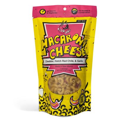 Hatch Red Chile, Garlic, Cheddar Mac and Cheese