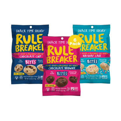 Rule Breakers Bites Variety Pack - 6 Packs x 4 oz