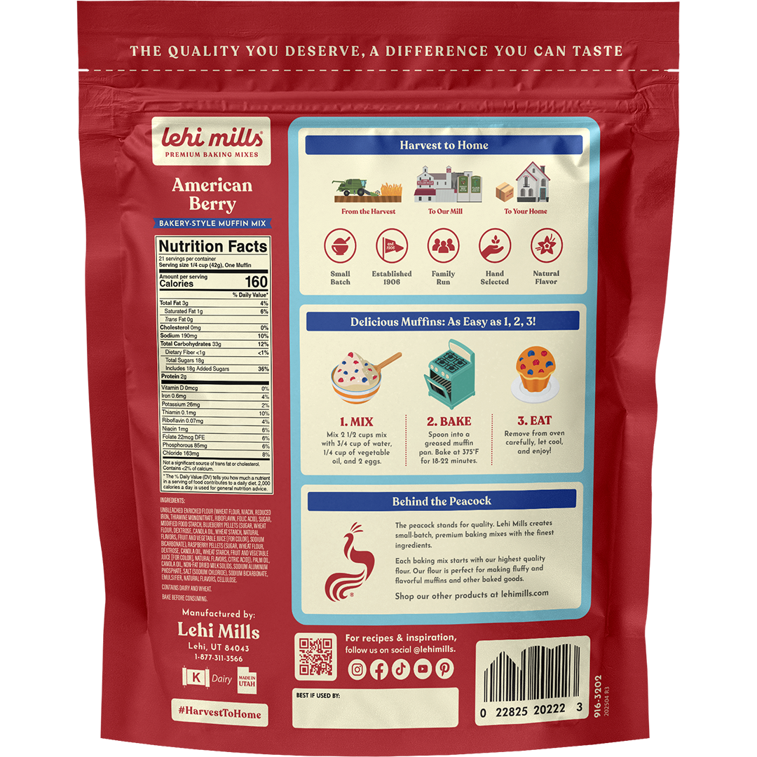 American Berry Muffin Mix