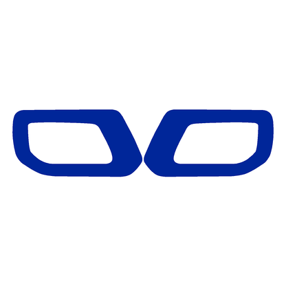 Solid Color Interior Door Handle Overlays (Printed Series) - 2021+ Bronco