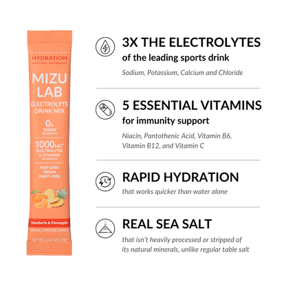 Mandarin Orange & Pineapple - Zero Sugar