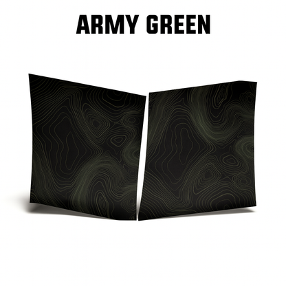 Topographic Seatbelt Panel Protection - 2024+ Tacoma / 2025+ 4Runner