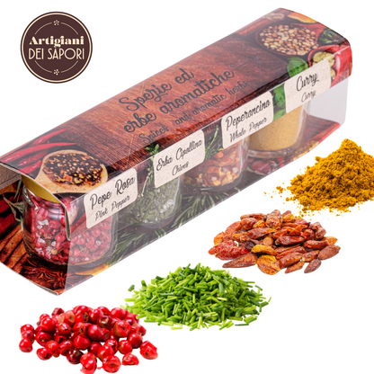 Artigiani dei Sapori, 4 Pack, Spices and Herbs