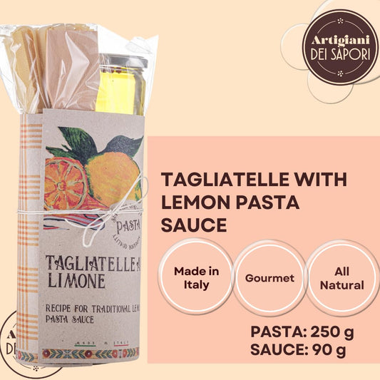 Artigiani dei Sapori, Tagliatelle & Lemon Sauce Pasta Gift Set