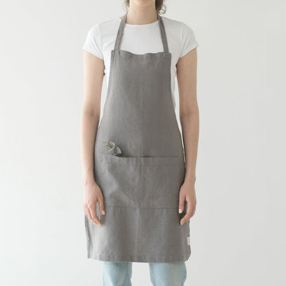 Linen Tales Ash Linen Daily Apron