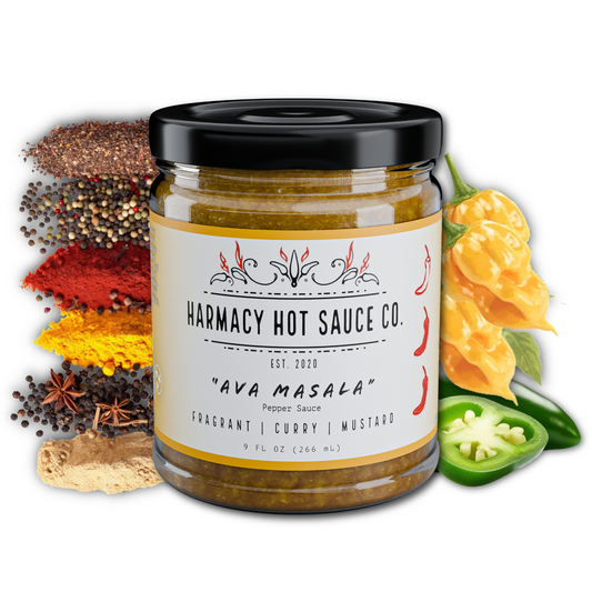 Ava Masala - Curry Mustard Pepper Sauce (9oz)