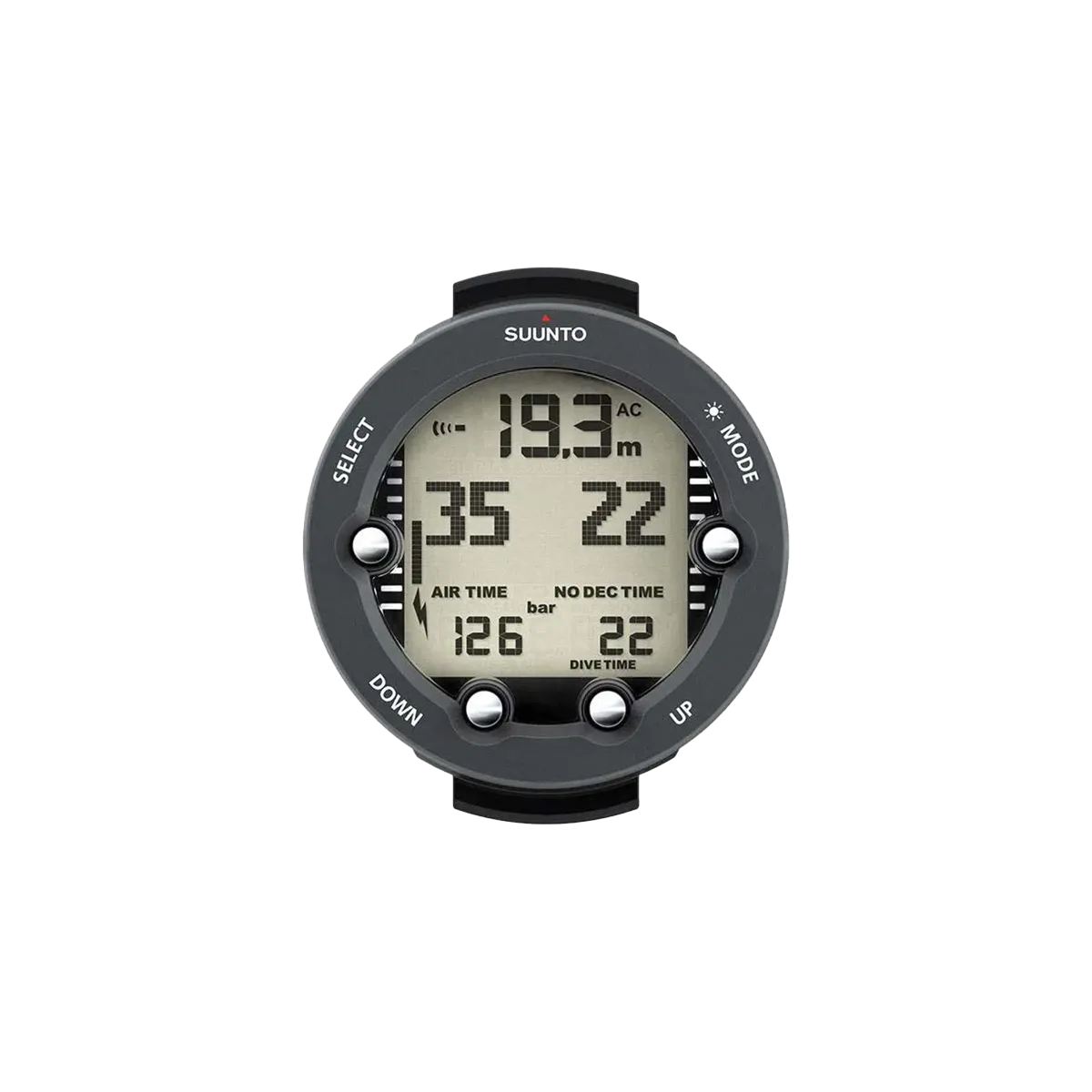 Suunto Zoop Novo Wrist Scuba Diving Computer Black