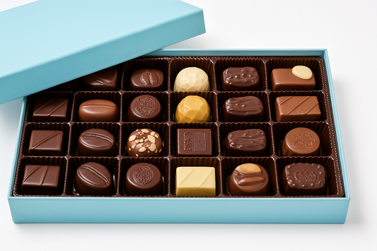 Andy Anand Sugar-Free & Gluten-Free Belgian Chocolate Truffles, 15 pc – Diabetic-Friendly, Assorted Flavors, Birthday & Valentine's Gift Box