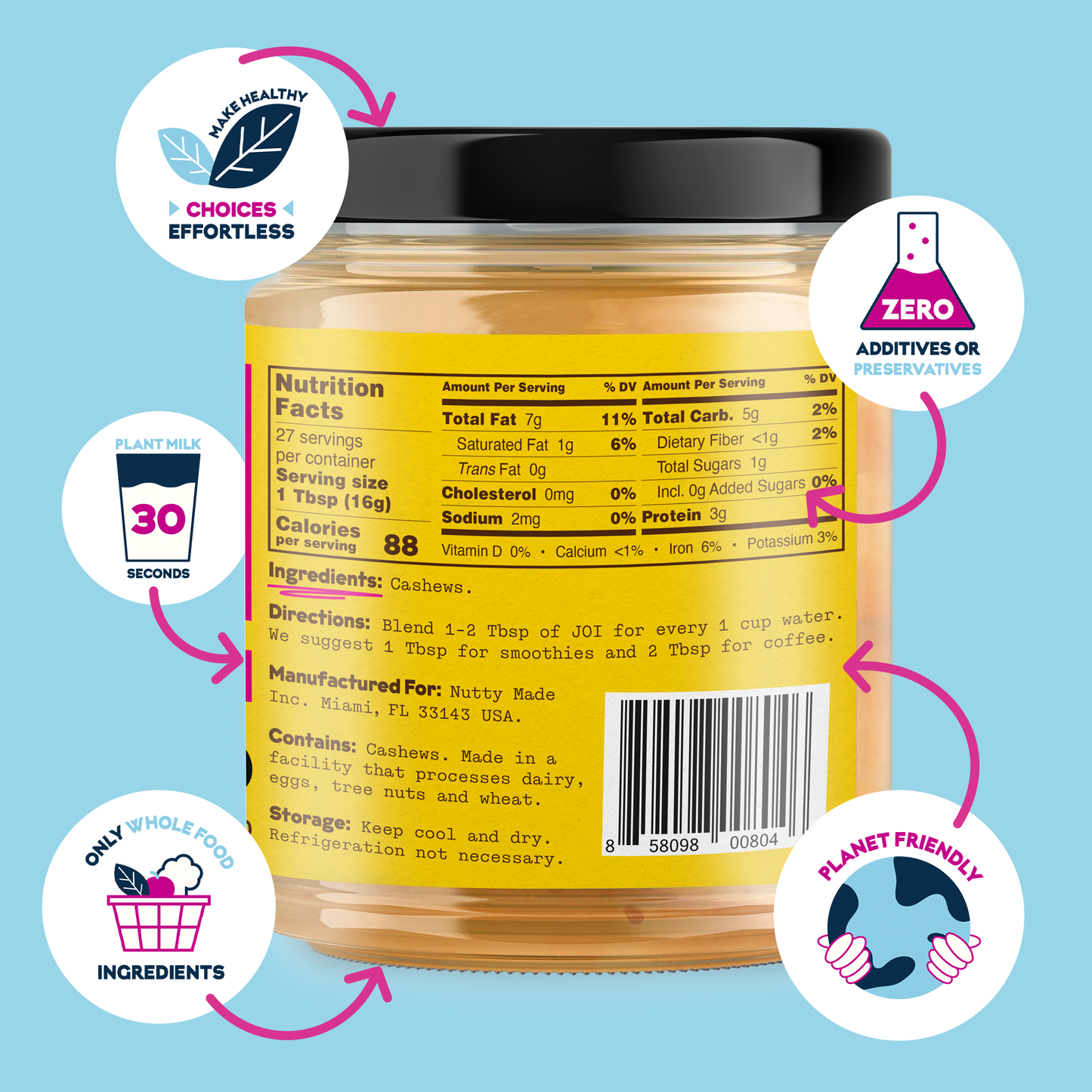 Cashew Milk Base 2-Pack by JOI