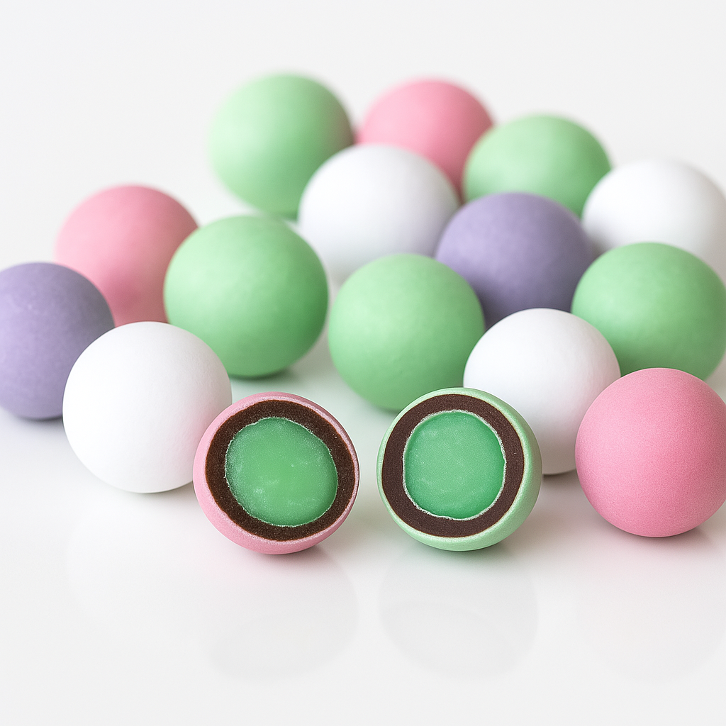 Andy Anand Gluten Free Vegan Holland Mints – 2 lb Dark Belgian Chocolate (60% Cocoa Butter) with Pure Peppermint Oil, Dutch Gourmet Candy, Rich Minty Flavor, Holiday Gift Box