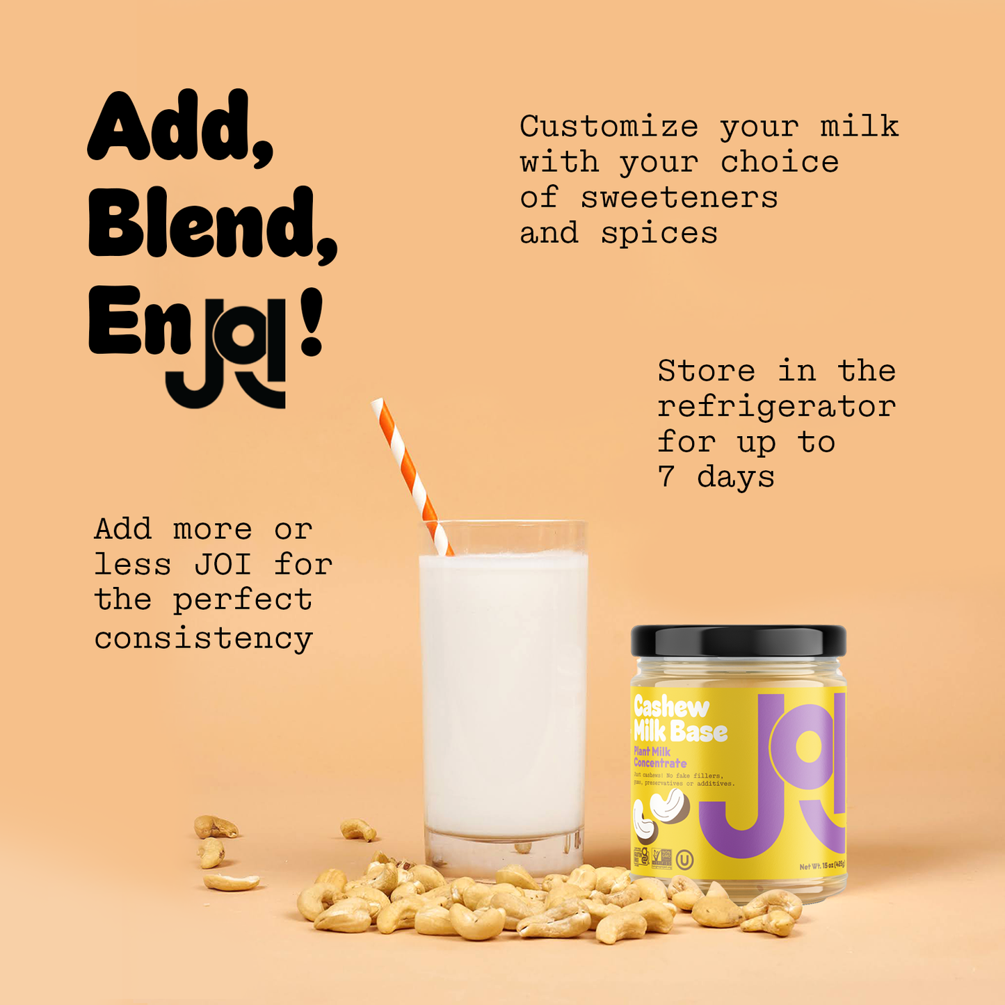 Cashew Milk Base 4-Pack by JOI