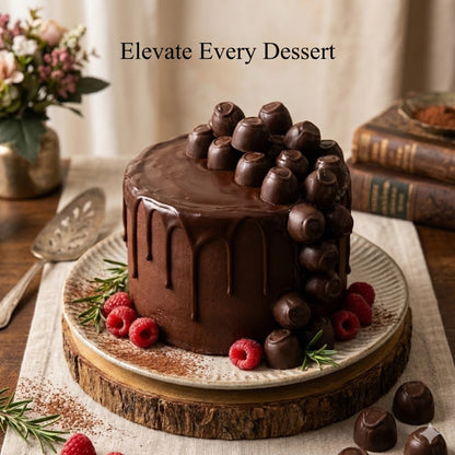 Andy Anand Sugar-Free Belgian Dark Chocolate Cherry Cordials, 25 pc – Plant-Based, Liquid Center, Diabetic-Friendly, Birthday Gift Box