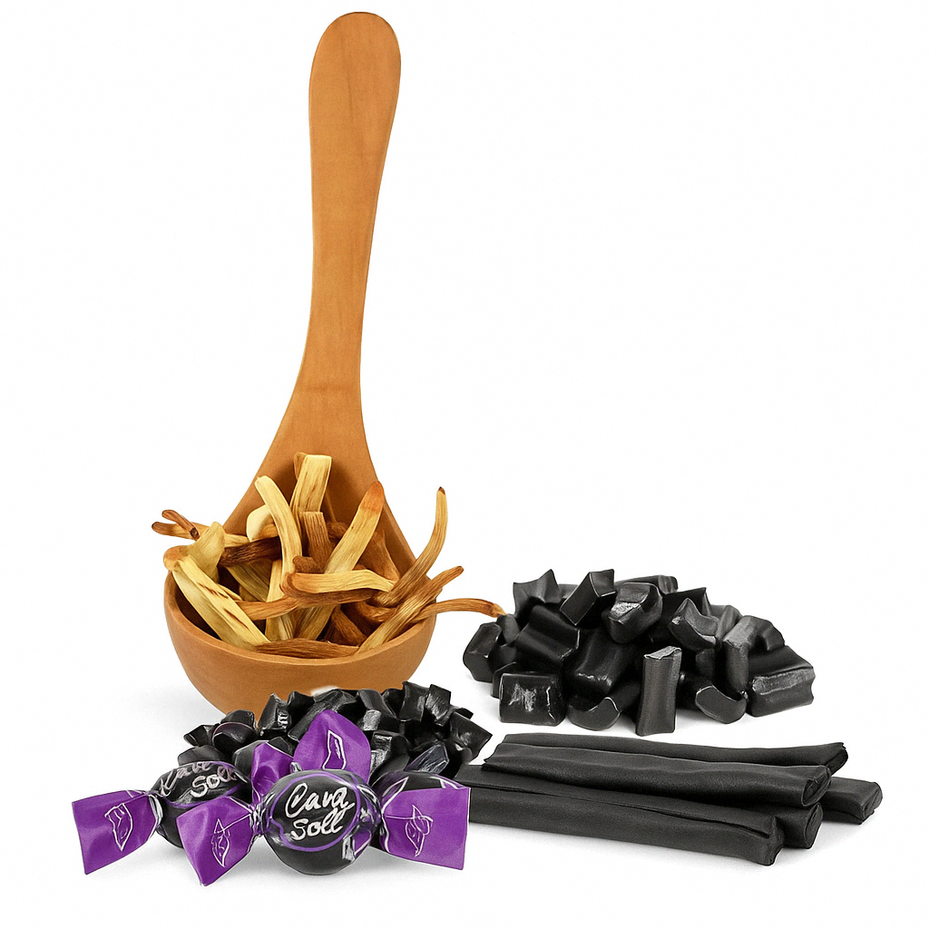 Andy Anand 60 Pc Sugar free Licorice Candy, with Natural Stevia, Gluten Free, Sugar Free Australian Licorice Hard Candy - A Delicious and Healthy Alternative 7 Oz